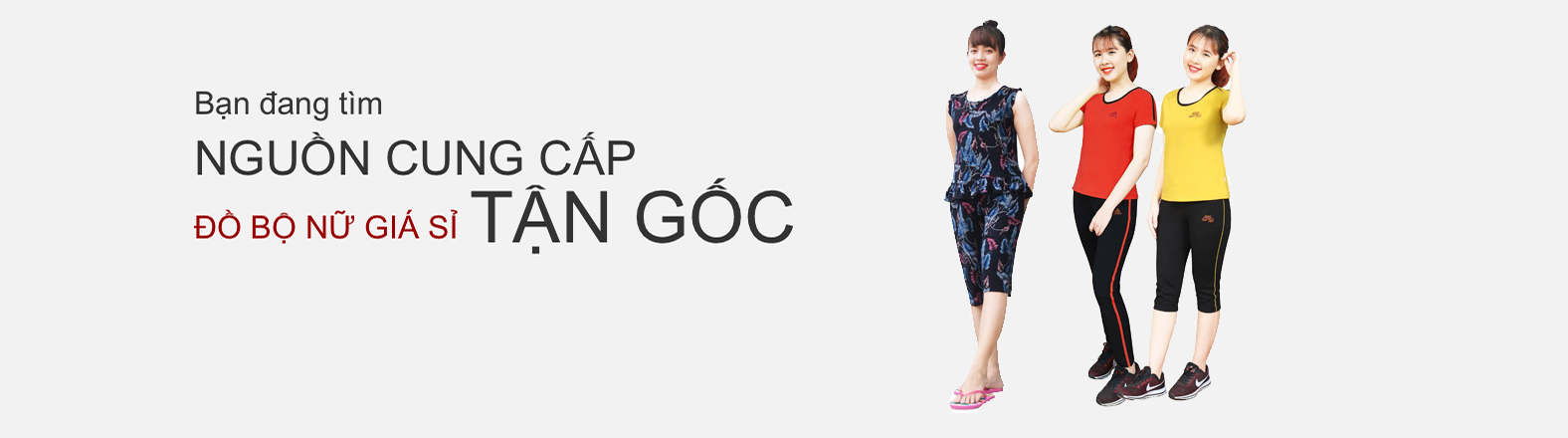 nguồn sỉ đồ bộ nữ giá tận gốc