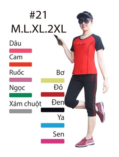 DTT021- Đồ bộ thể thao cotton form đẹp